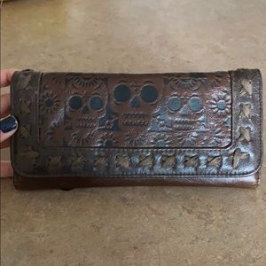 Loungefly Skull Leather Wallet